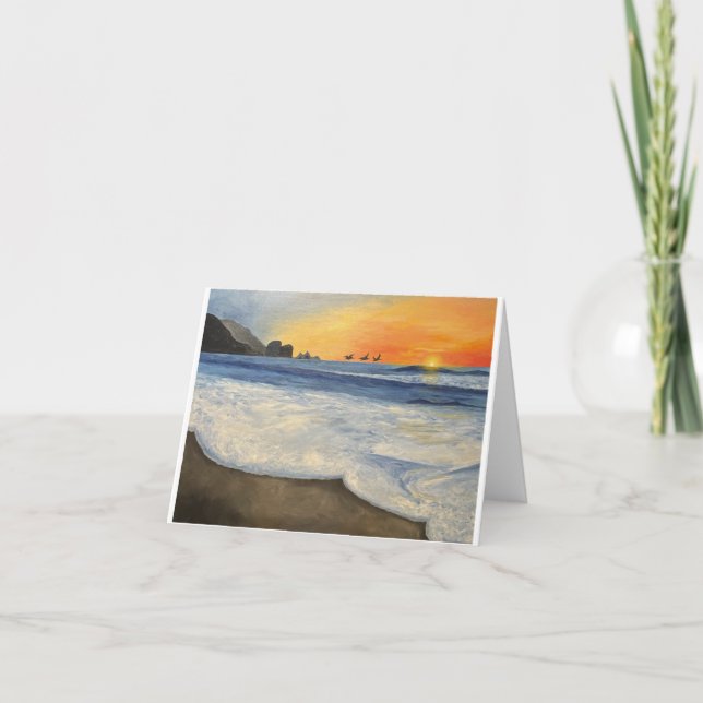 Rockaway Pelicans Thank You Card (Front)