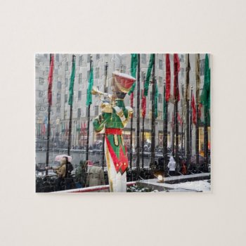 Rockefeller Center Christmas Jigsaw Puzzle by christmasgiftshop at Zazzle