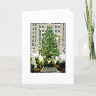 Rockefeller Center Christmas Tree Christmas Card