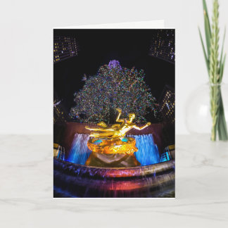 Rockefeller Center Christmas Tree Holiday Card
