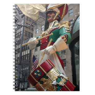 Rockefeller Center Drummer Boy Christmas New York Notebook