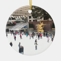 Rockefeller Center Ice Skating Rink NYC Photograph
