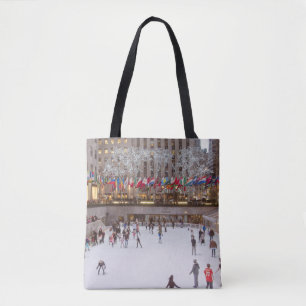 Rockefeller Center Ice Skating Tote Bag