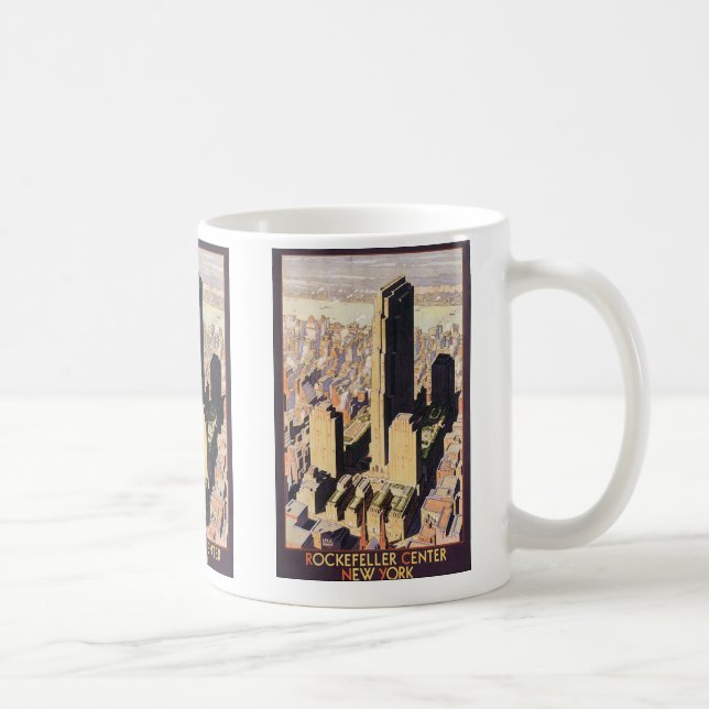 Rockefeller Center New York Coffee Mug (Right)