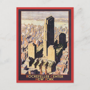 Rockefeller Center New York Postcard