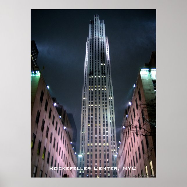 Rockefeller Center Poster (Front)