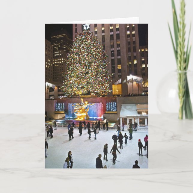 Rockefeller Center Tree 2011 Holiday Card (Front)