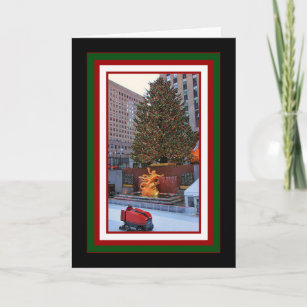 Rockefeller Center Christmas Tree New York City Christmas Holiday Greeting  Card Set of 6 5x7 inch Ca…See more Rockefeller Center Christmas Tree New