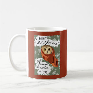 Rockefeller Christmas Owl Coffee Mug