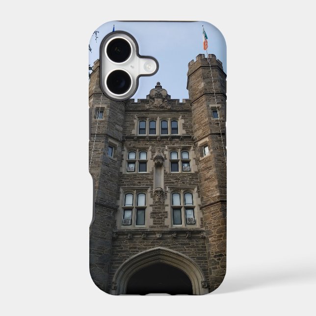Rockefeller Hall Collegiate Gothic Castle Case-Mate iPhone Case (Back)