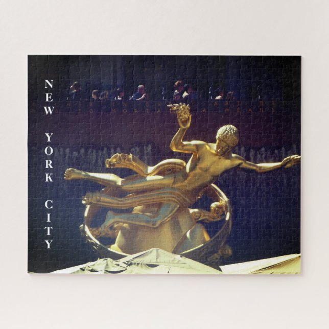 rockefeller prometheus jigsaw puzzle (Horizontal)