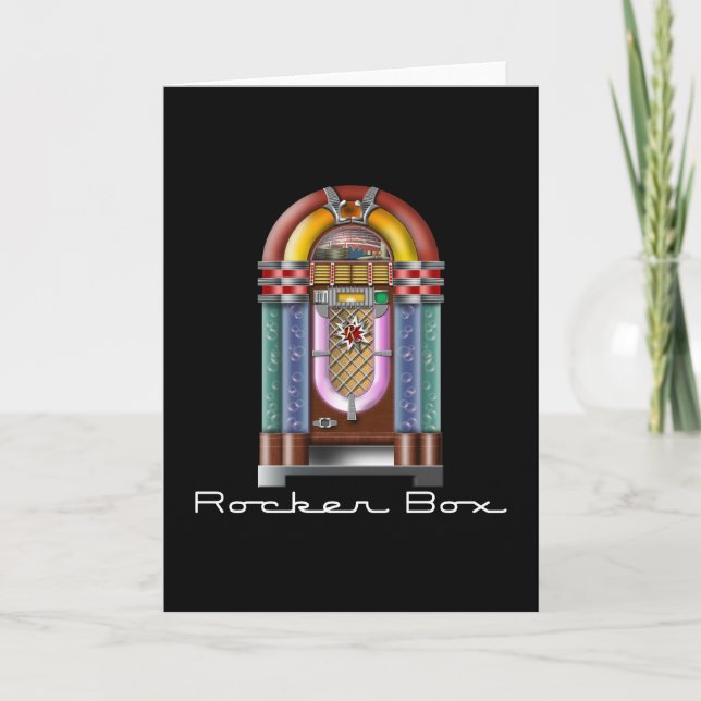 Rocker Box Jukebox Card (Front)