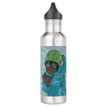 Rocker Boy Water Bottle