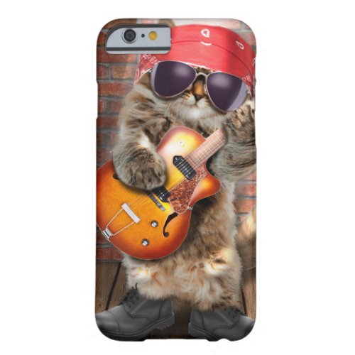 Rocker cat barely there iPhone 6 case
