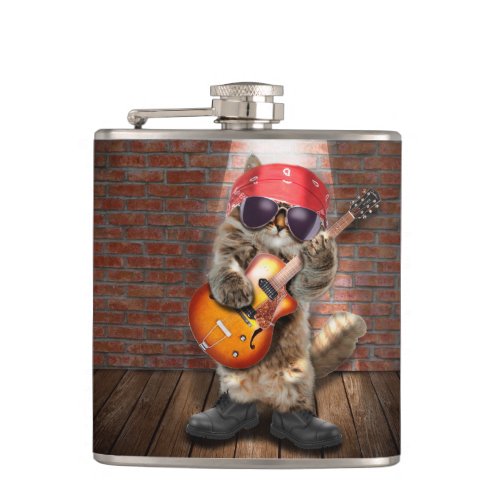 Rocker cat flask