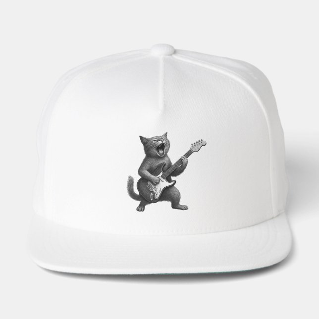 Rocker Cat Hat (Front)