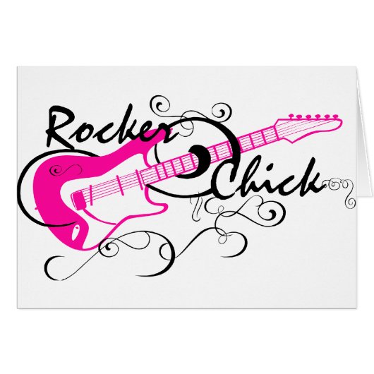 Rocker Chick Cards (Front Horizontal)