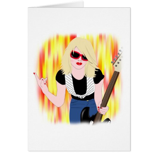 Rocker Girl Cards (Front)