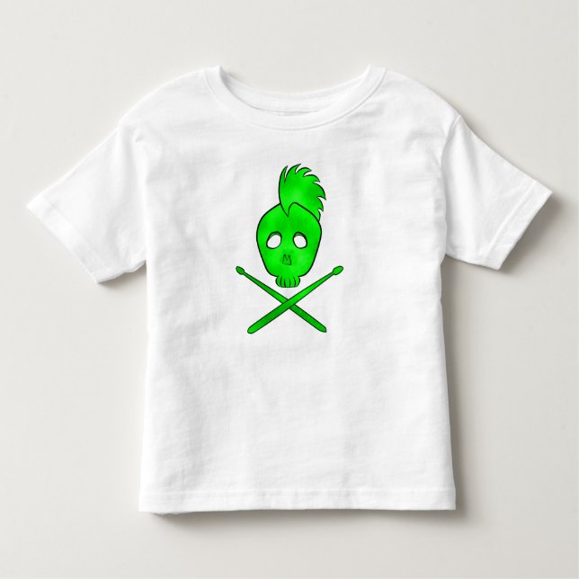 rocker (Green) Toddler T T-shirt (Front)
