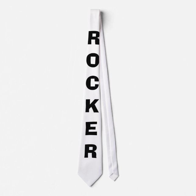 ROCKER NECK TIE (Front)