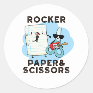 Classic Standoff • Funny Rock Paper Scissors Meme' Sticker