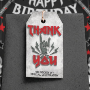 Rocker - Rock Themed Favor Tag