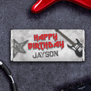 Rocker - Rockstar  Hershey Bar Favors