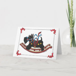 Rocker Scottie Holiday Card