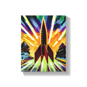 Rocket #25 canvas print