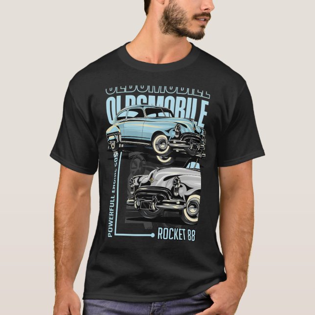 Rocket 88 Powerfull Engine T-Shirt (Front)