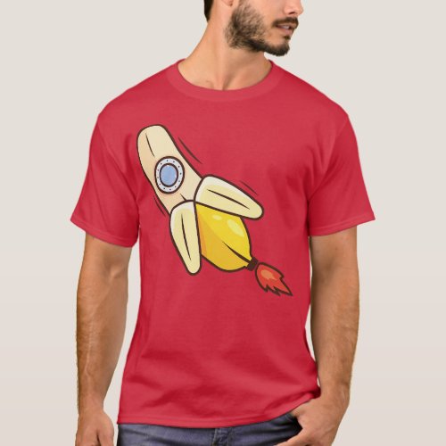 Rocket Banana Lover T_Shirt