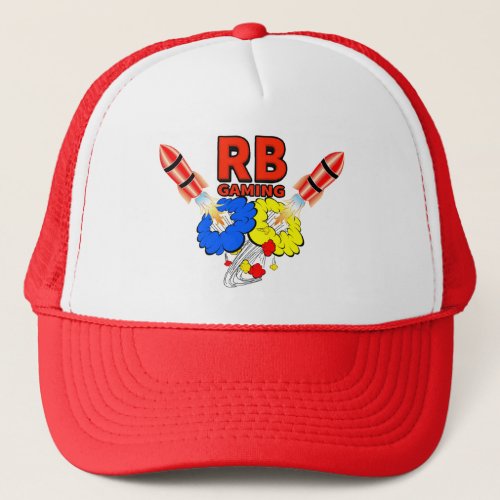 Rocket Blast Gaming Hat Logo 02
