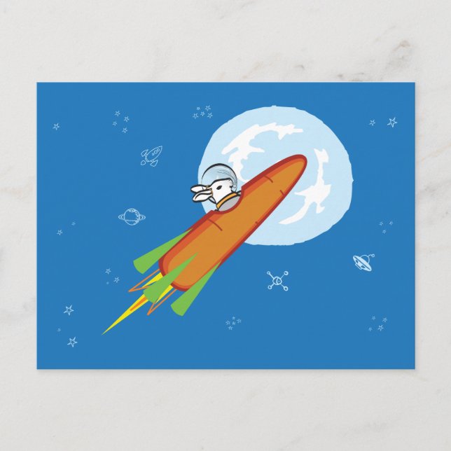 ROCKET BUN POSTCARD (Front)