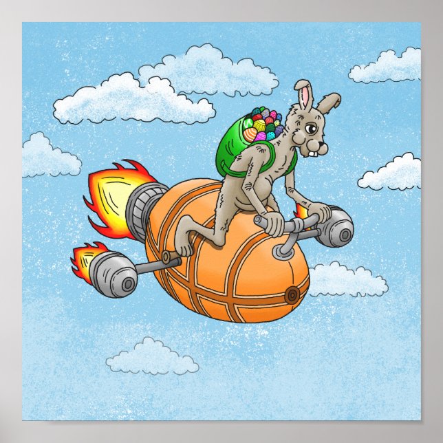 Rocket Bunny Poster (Front)