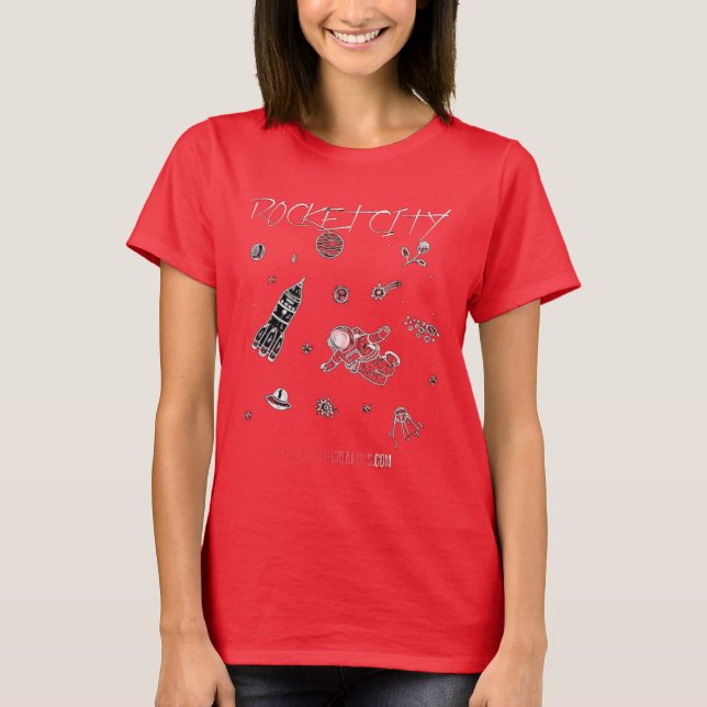 Rocket City Drawings 1 T-Shirt (Front)