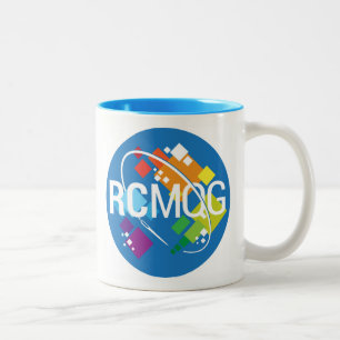 Rocket City Modern Quilt Guild Logo Mug