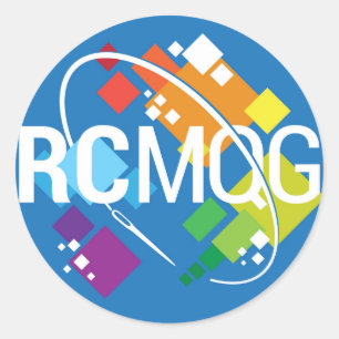 Rocket City Modern Quilt Guild Logo Stickers