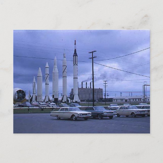 Rocket City USA Huntsville AL Postcard (Front)