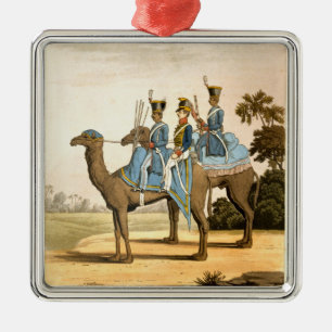 Rocket Corps and Dromedary Corps, Bengal Army 1817 Metal Ornament
