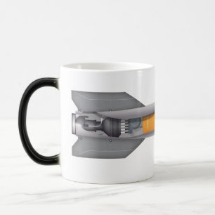 Rocket Diagram Color Morph Mug
