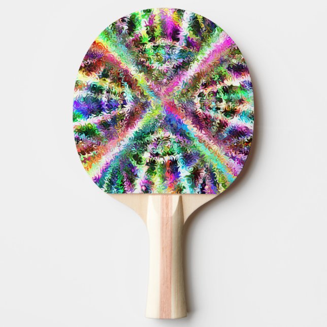 Rocket Disaster Ping Pong Paddle (Front)