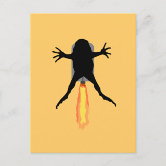 Rocket Frog Postcard