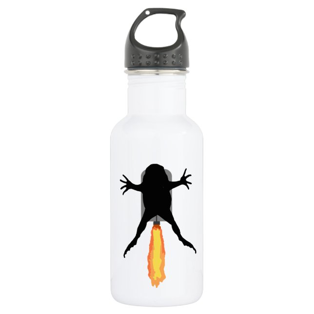 Rocket Frog Water Bottle (Front)