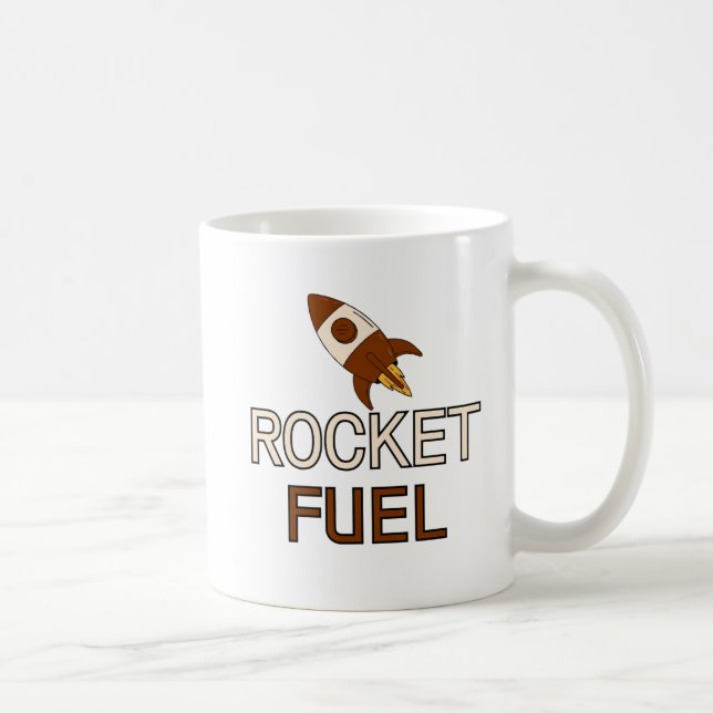 Rocket Fuel Coffee Mug (Right)
