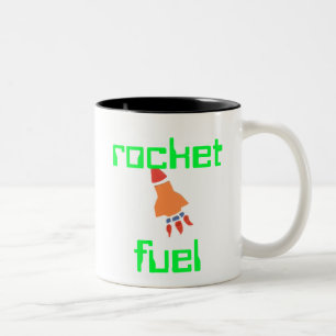 Rocket fuel Father's Day mug