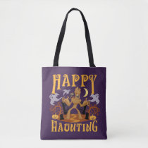 Rocket & Groot "Happy Haunting" Tote Bag