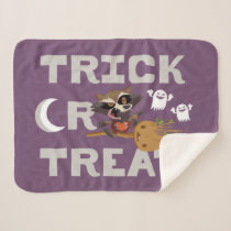 Rocket & Groot Trick or Treat Sherpa Blanket