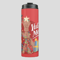 Rocket & Groot "Yule Be Merry" Thermal Tumbler
