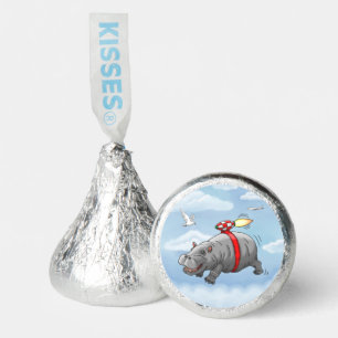 Rocket Hippo Birthday Hershey®'s Kisses®