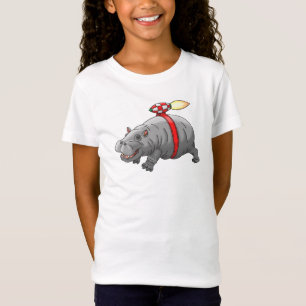 Rocket Hippo's Jetpack Ride T-Shirt